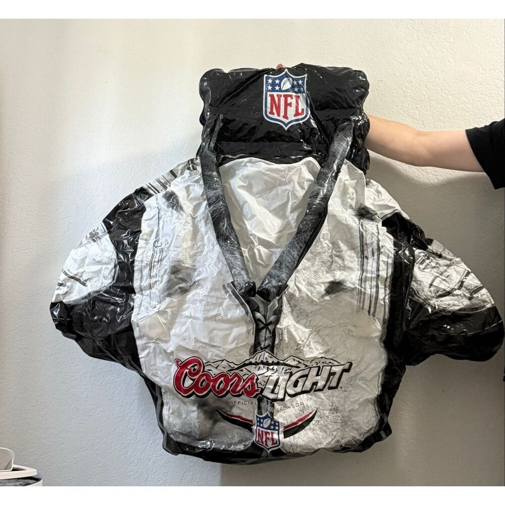 NFL Coors Light NFL 50”in Inflatable Jersey man cave bar football party